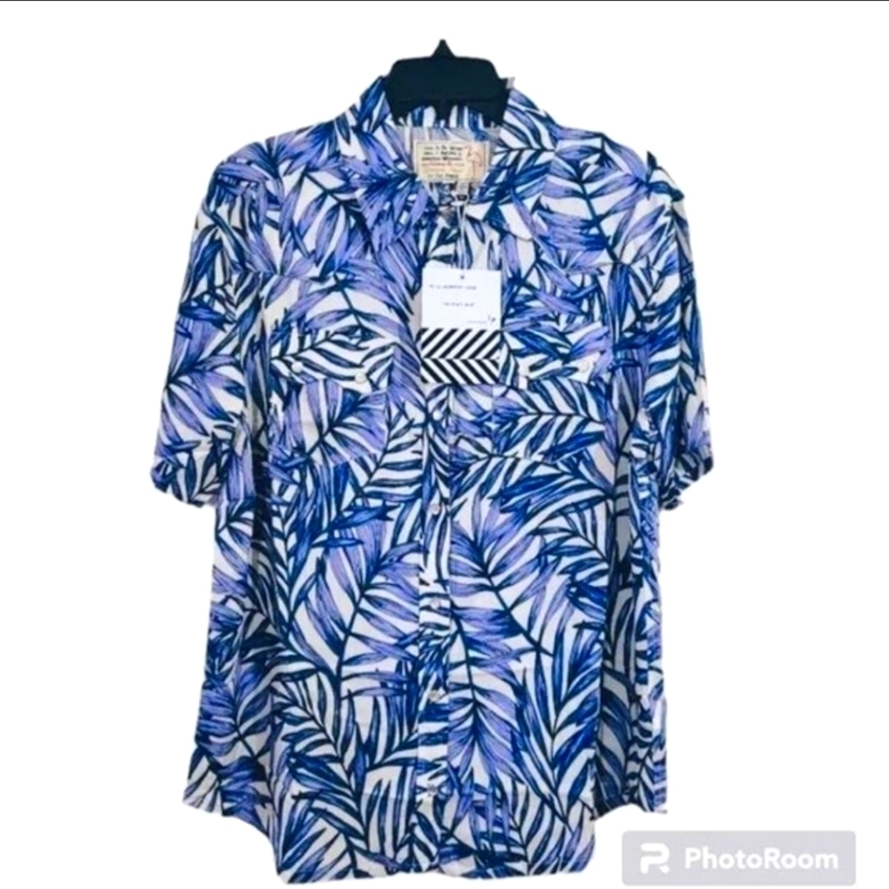 Free people Hawaiian shirt